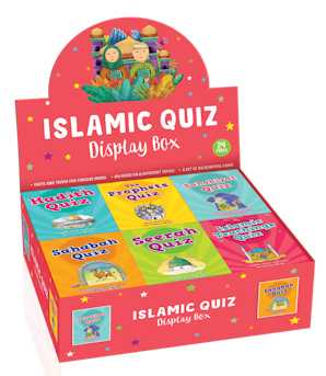 Islamic Quiz Display Box (24 Packs on 6 different Topics)