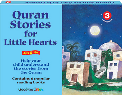 Goodword Quran Stories Gift Box (6 Quran Stories for Little Hearts HB Books)