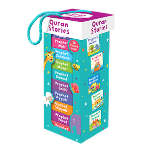 Quran Stories Book Tower (Set of 10 chunky board books)