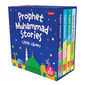 Prophet Muhammad Stories - Little Library  (4 Board Books Set)